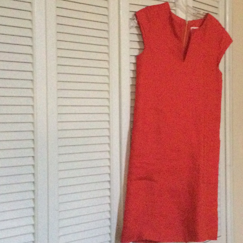 Kate Spade Vibrant Orange Mini Dress